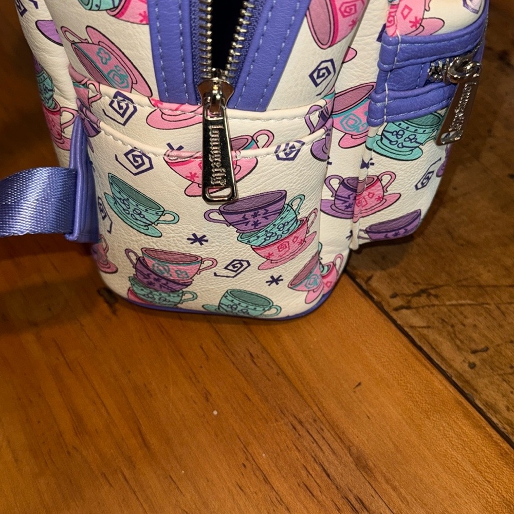 Disney Parks Loungefly Alice in Wonderland Teacup Mini Backpack - Picture 11 of 12